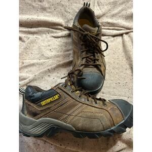 Women's Caterpillar Composite Toe Work Shoes 8.5 Good with some peeling